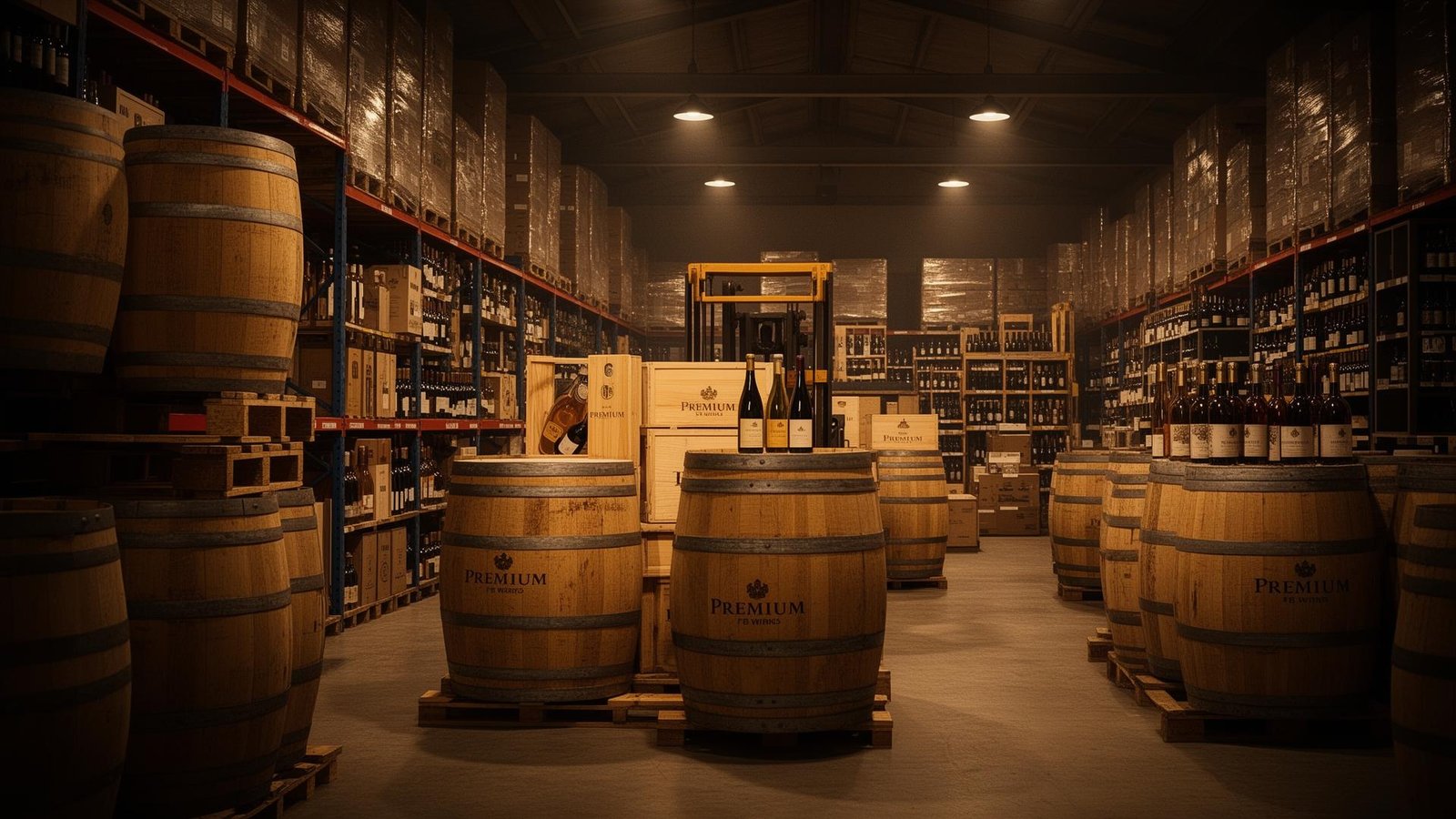 Beverage warehouse and distribution facility